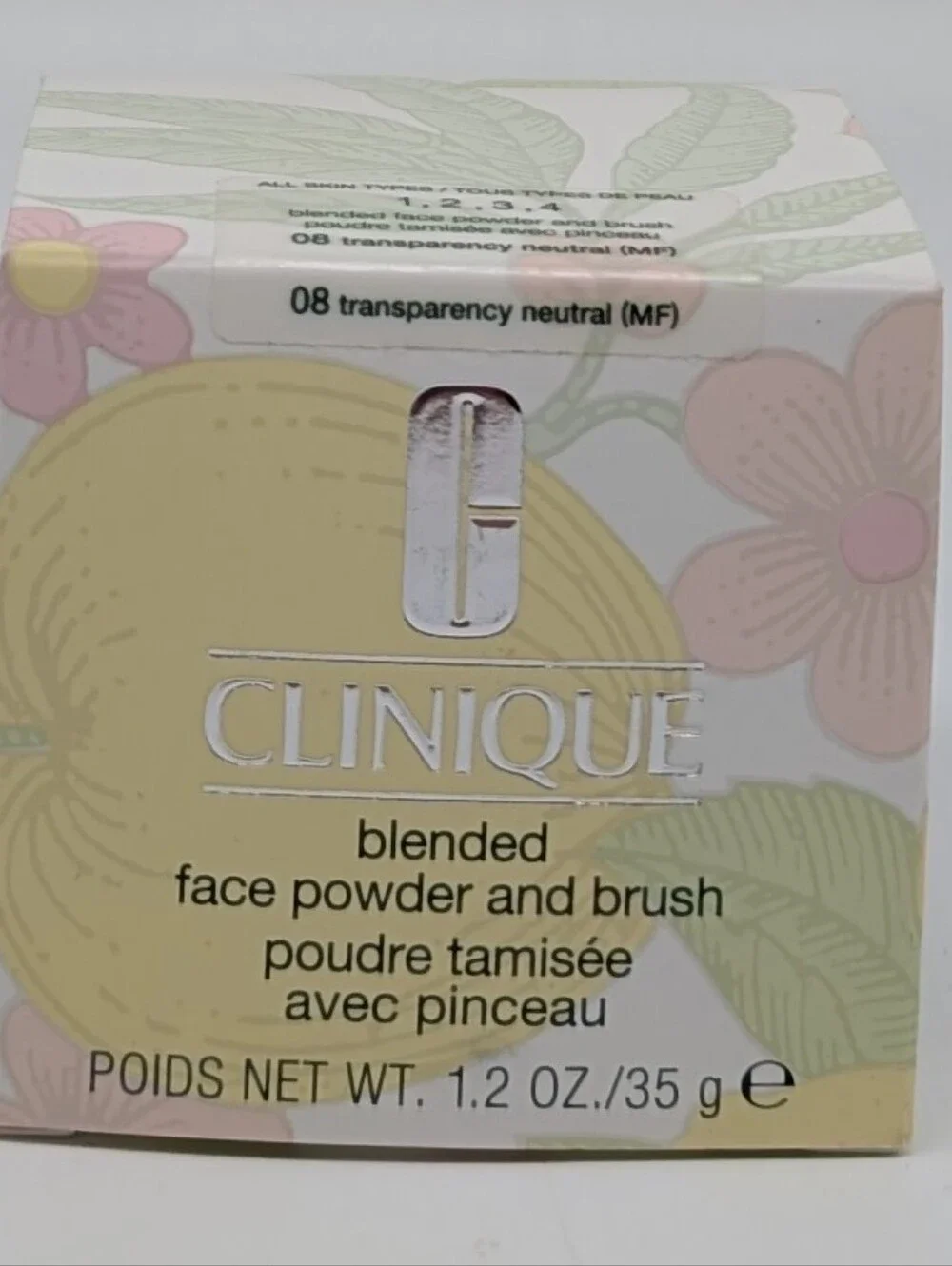 Clinique Blended Face Powder & Brush - Transparency Neutral 08